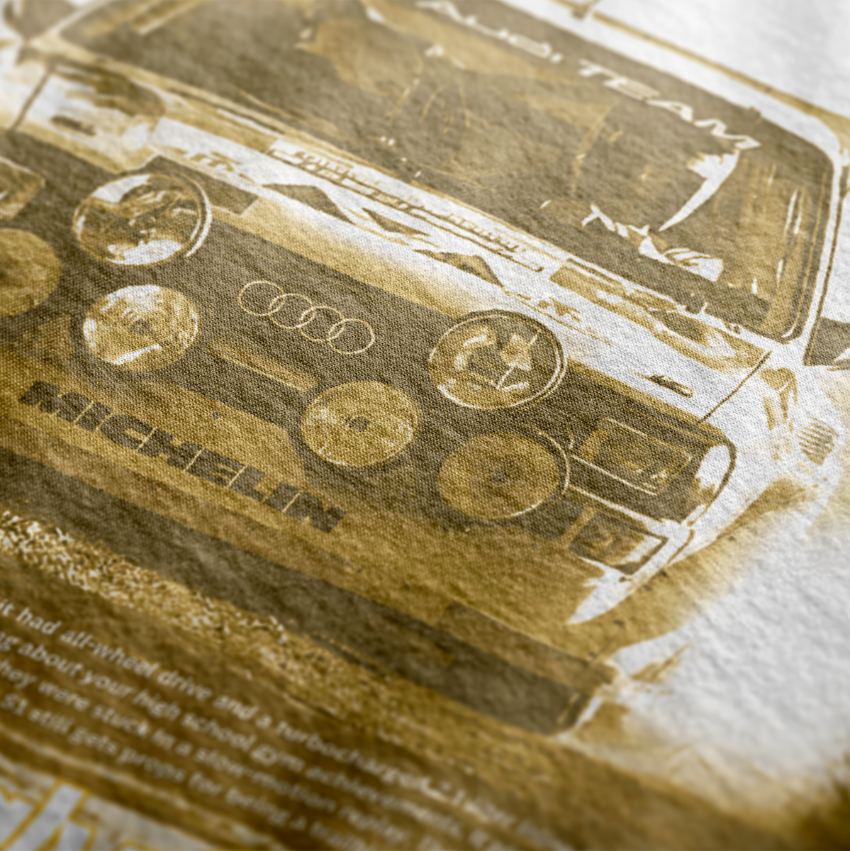 T-shirt graphique « Astonishingly Overkill Automotive » | Homme et femme (unisexe)