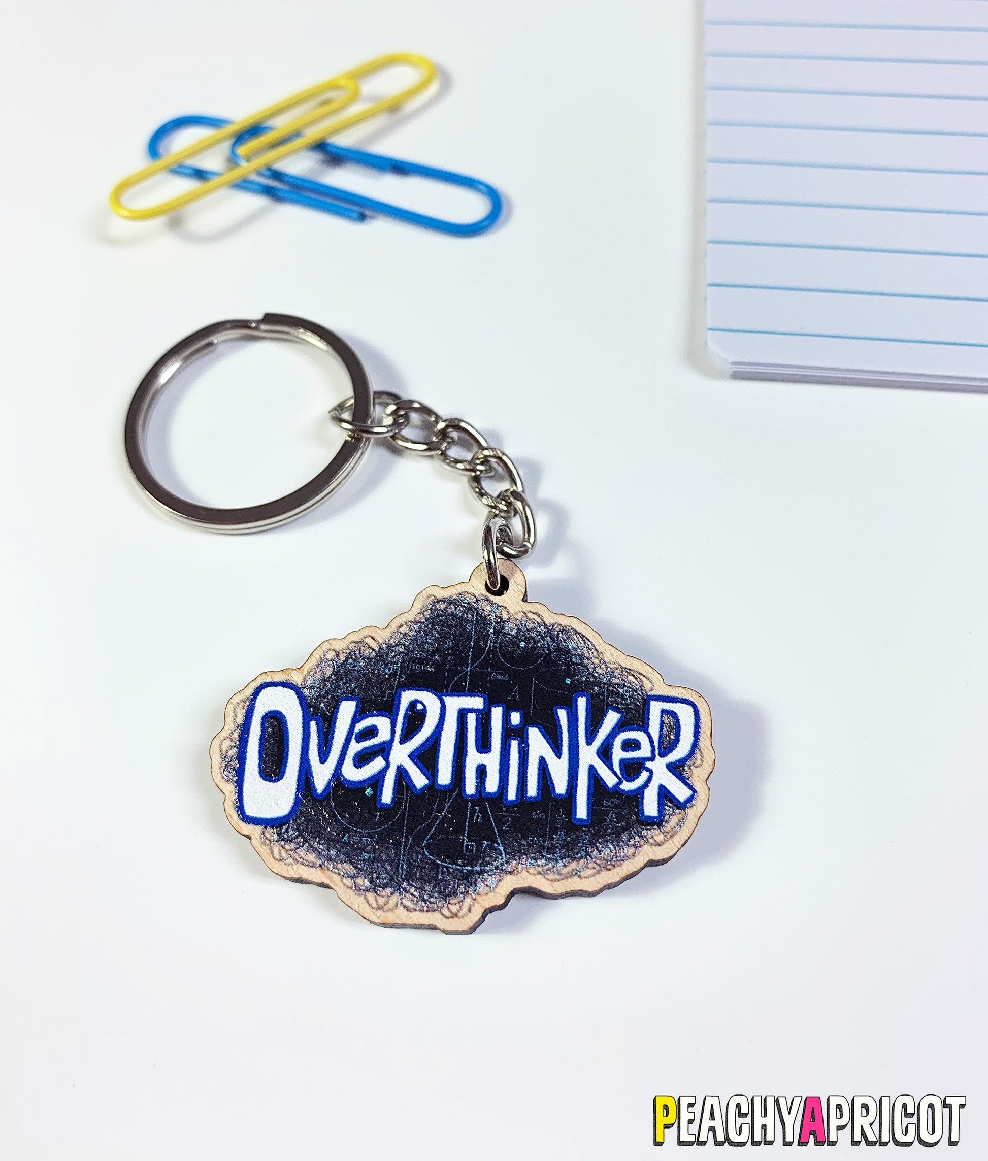 Overthinker Keychain