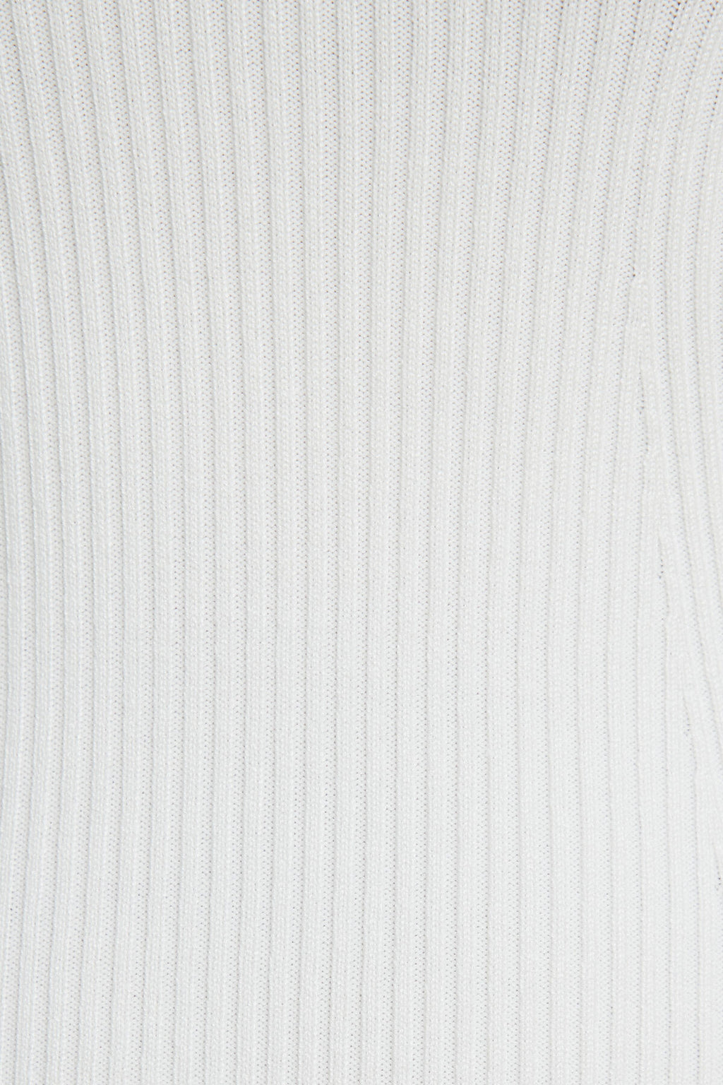 Ribbed Mini Sweater Polo Dress