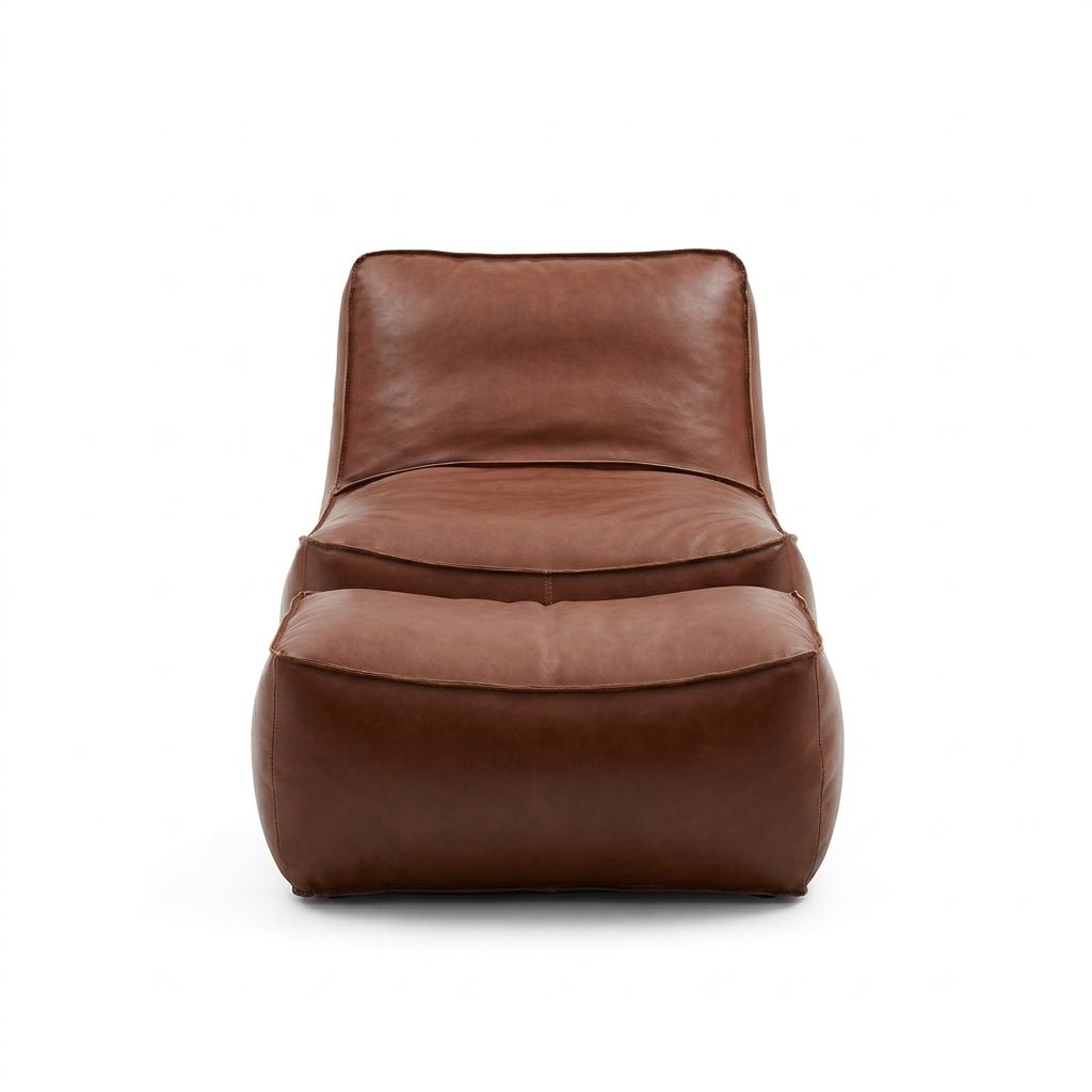 P02 Single Sofa & Ottoman Set