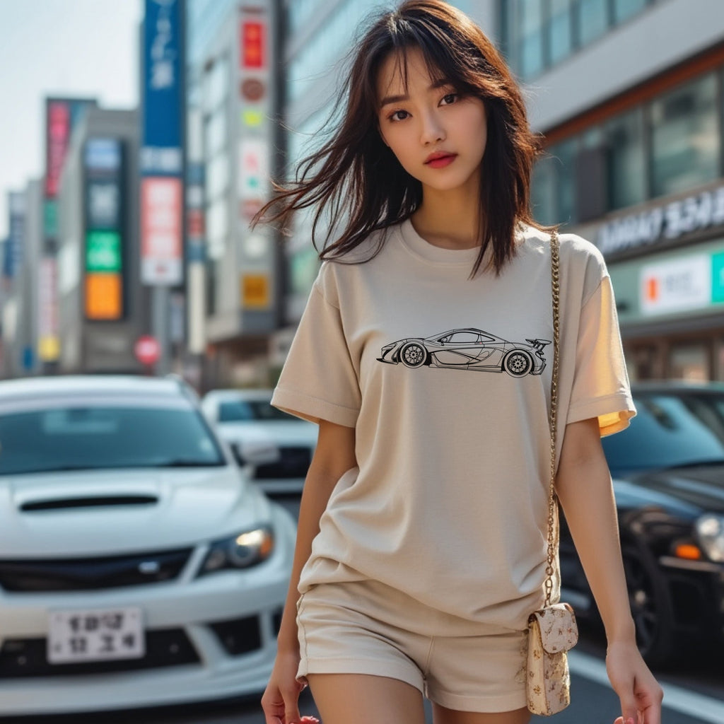 P1 GTR Automotive Graphic T-Shirt | Mens & Womens (Unisex)