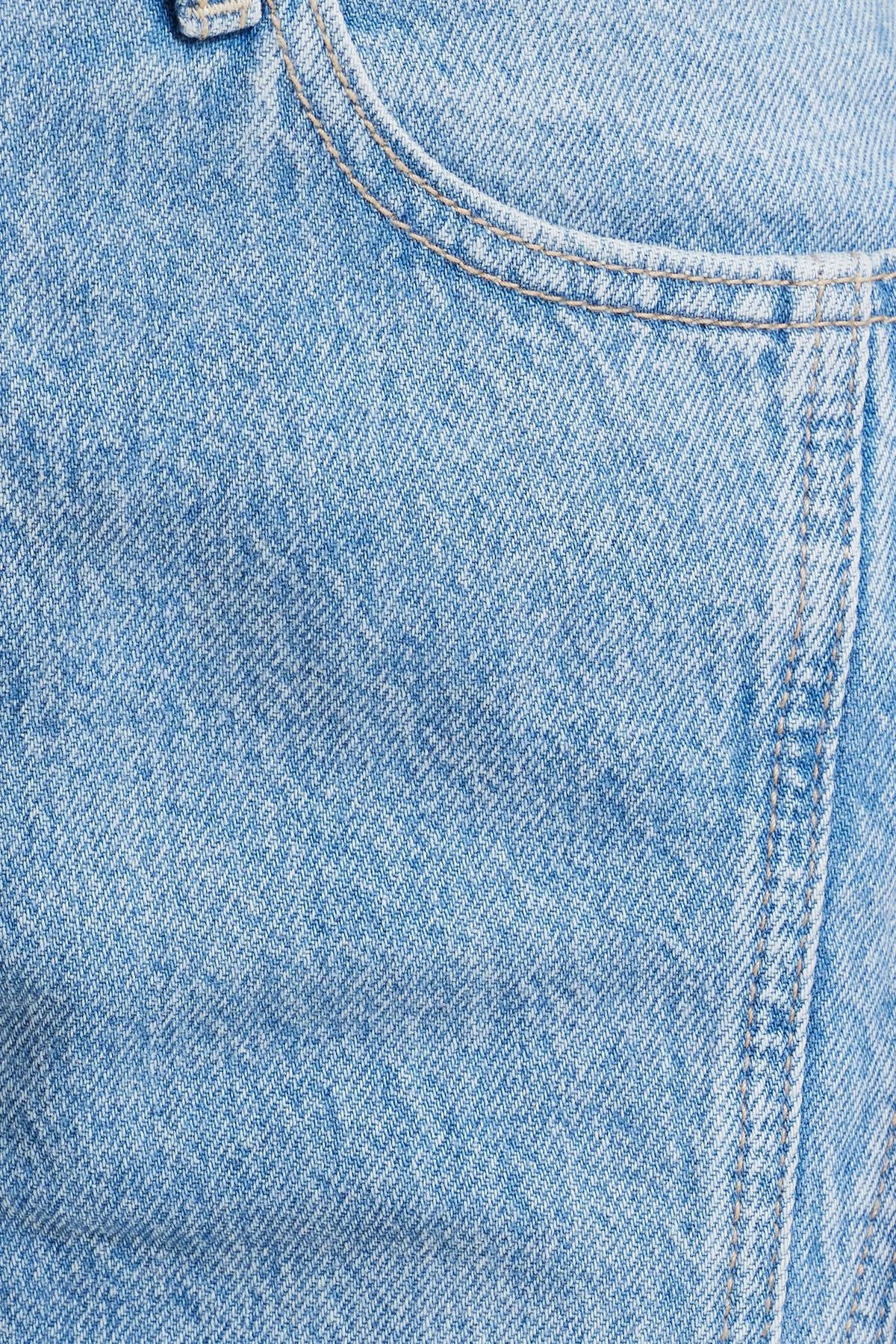 Mika Relaxed Straight Twisted Seam Jeans