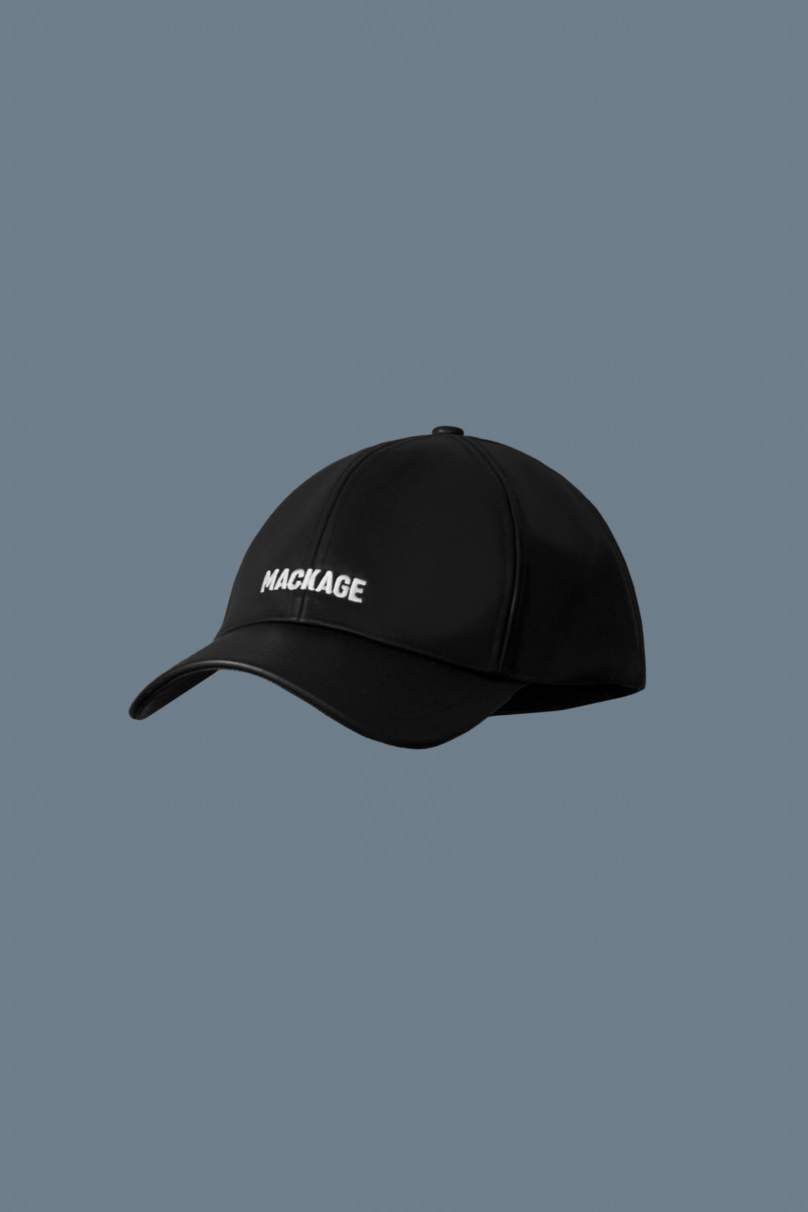 Casquette en cuir avec logo ANDERSON-L