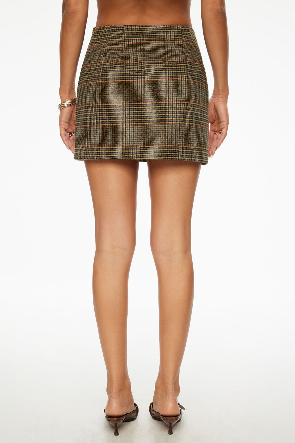 Kylie Plaid Mini Skirt