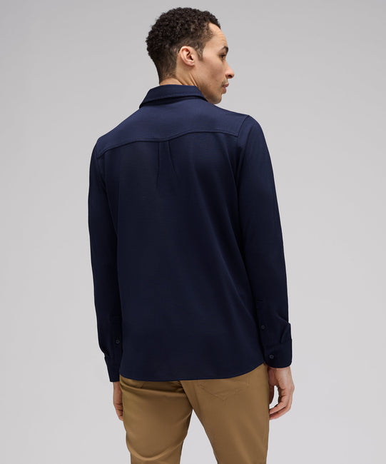 Men's Merino Button‑Up