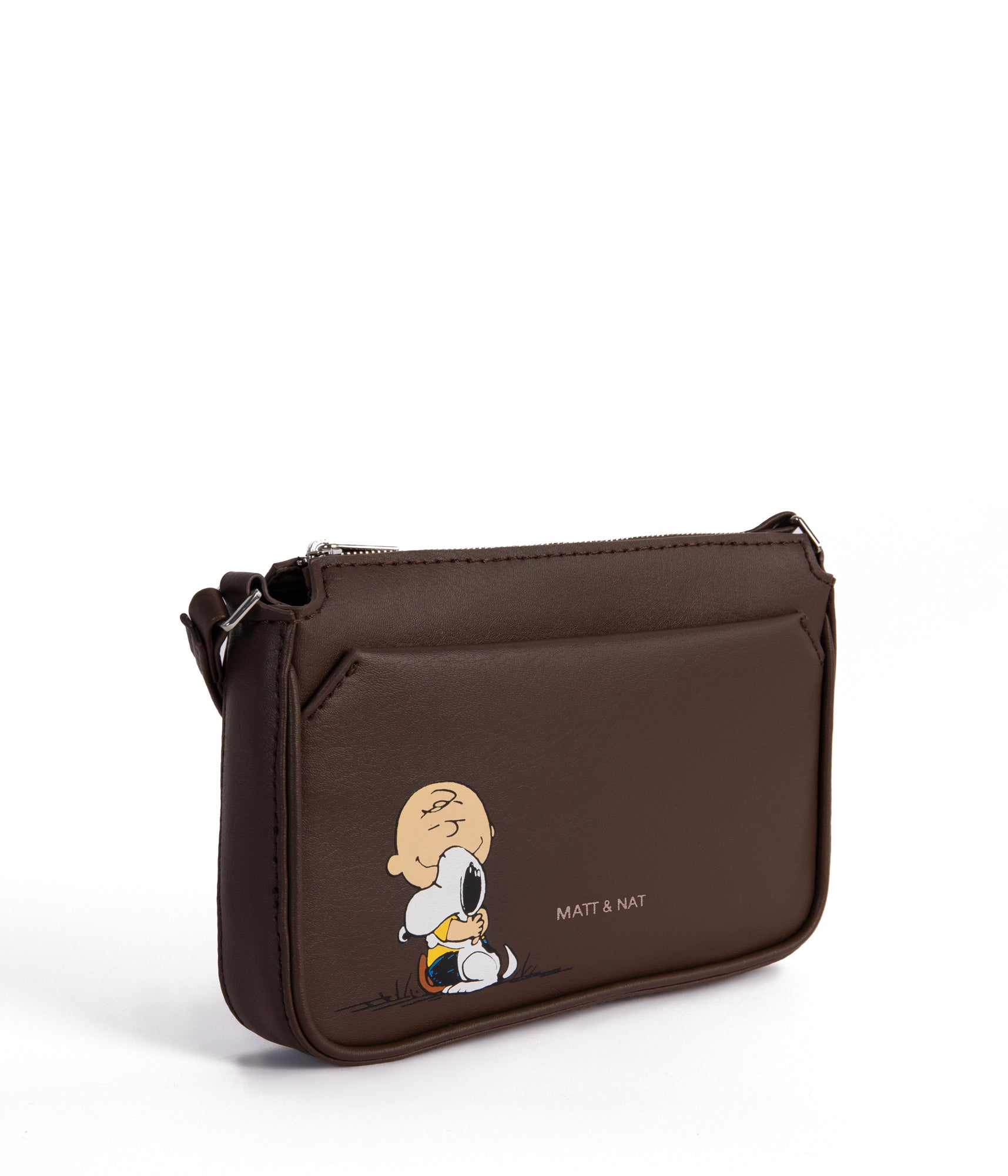 Sac bandoulière vegan IVYP de MATT &amp; NAT x PEANUTS - Édition Charlie Brown et Snoopy