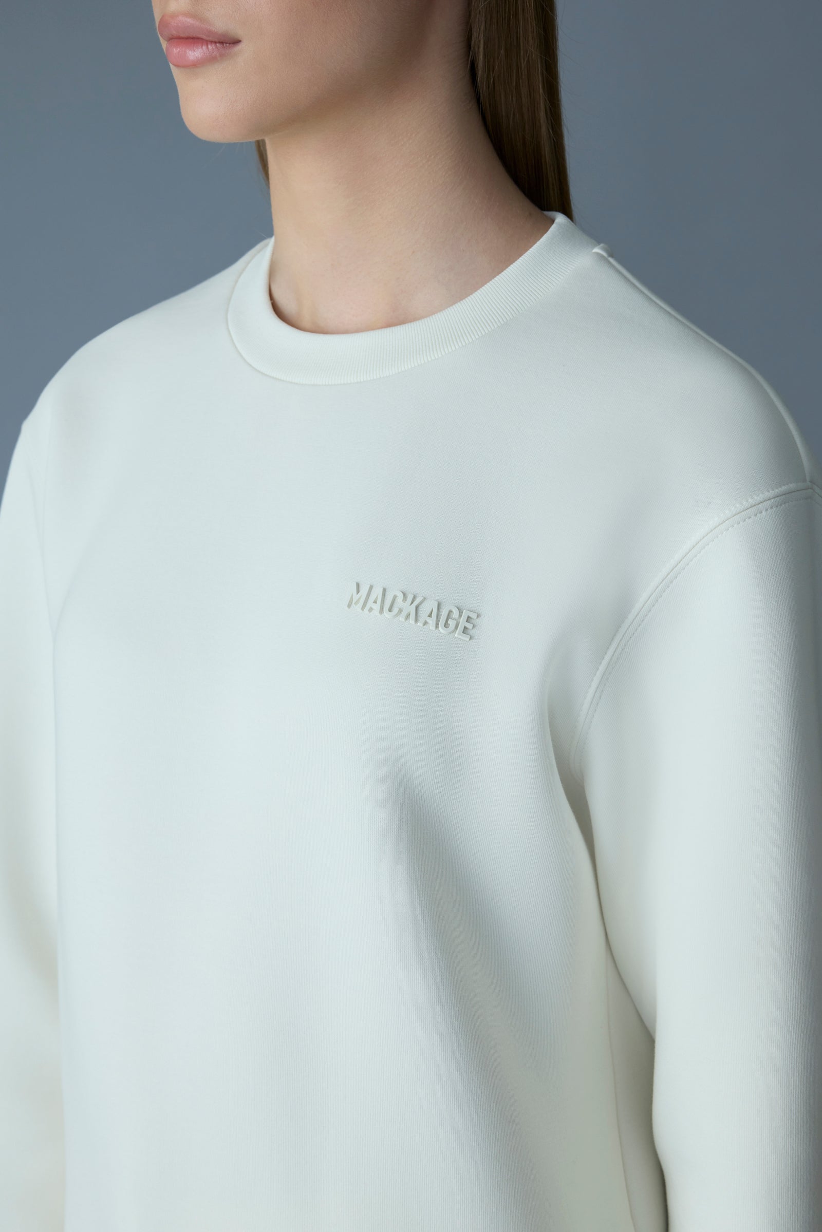 JULIANNA Double-Face Jersey Sweatshirt