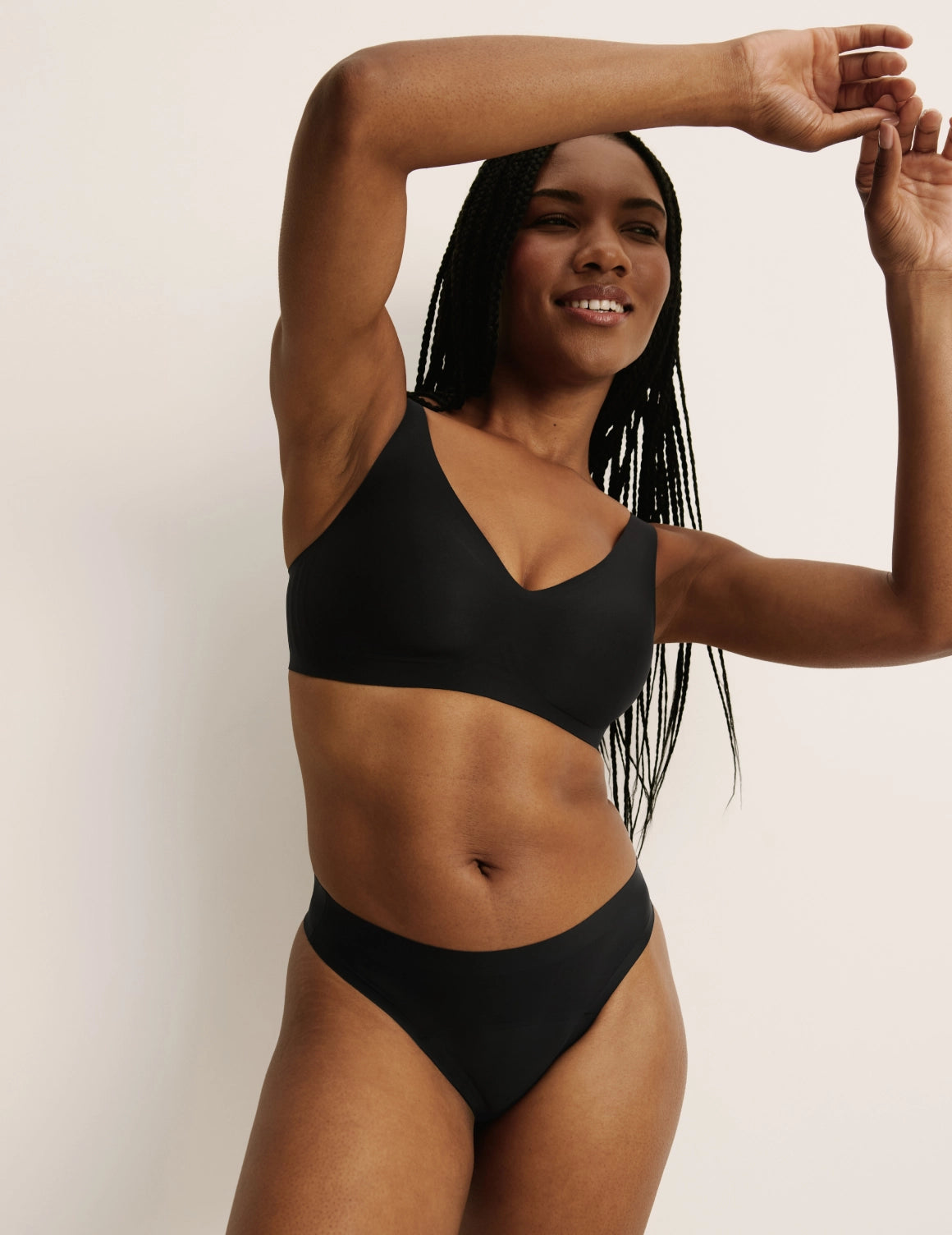 Light Leakproof No-Show Thong