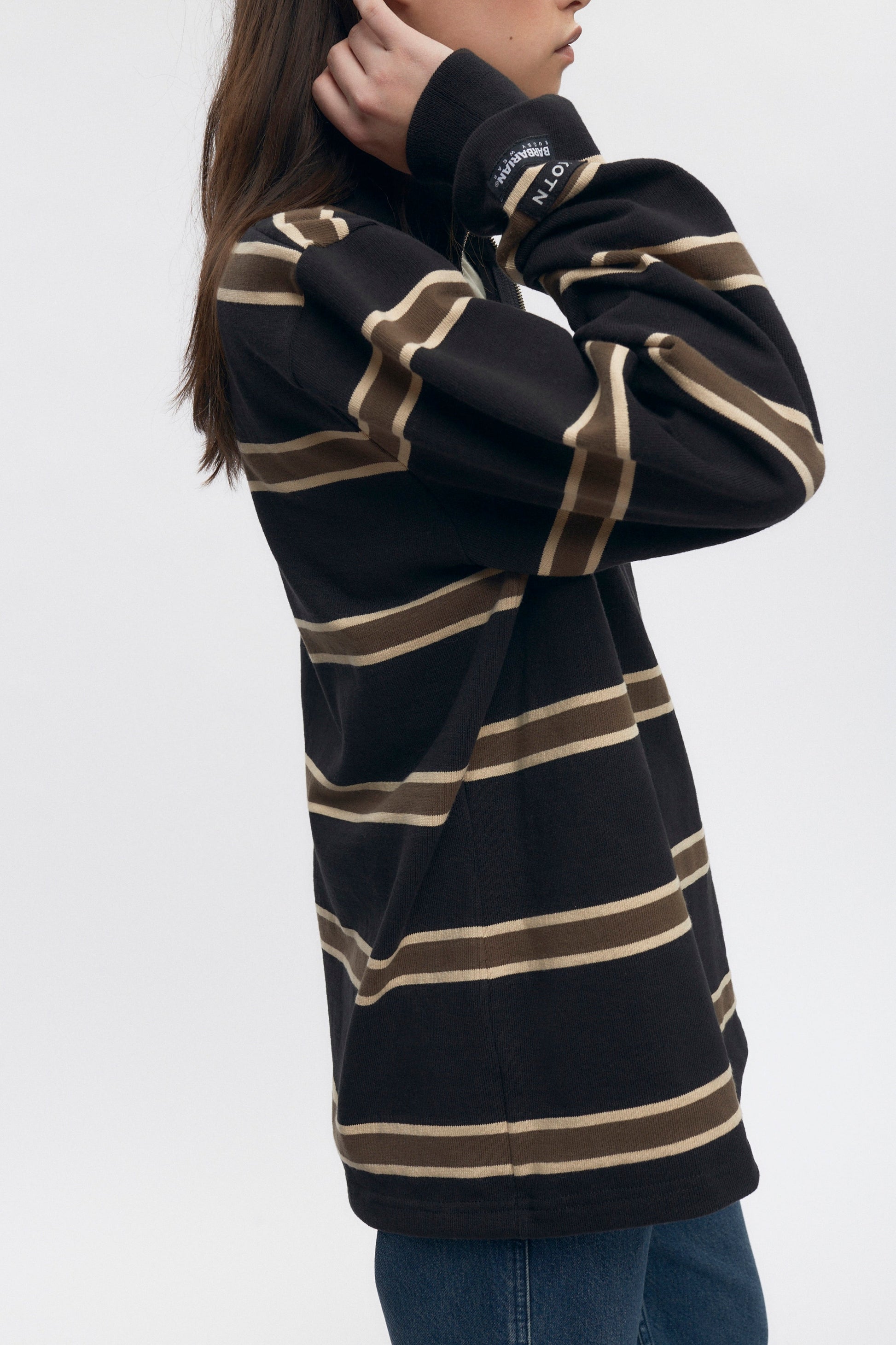 Rugby Half-Zip Sweatshirt