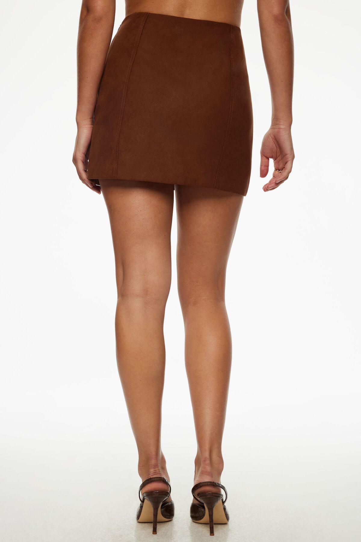 Mini-jupe en faux daim Kylie