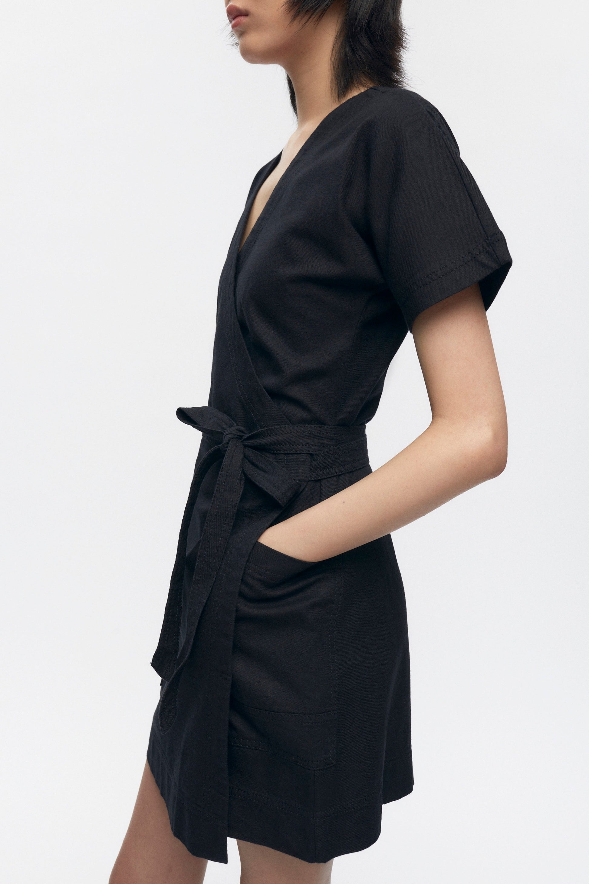 Robe portefeuille pour femme
