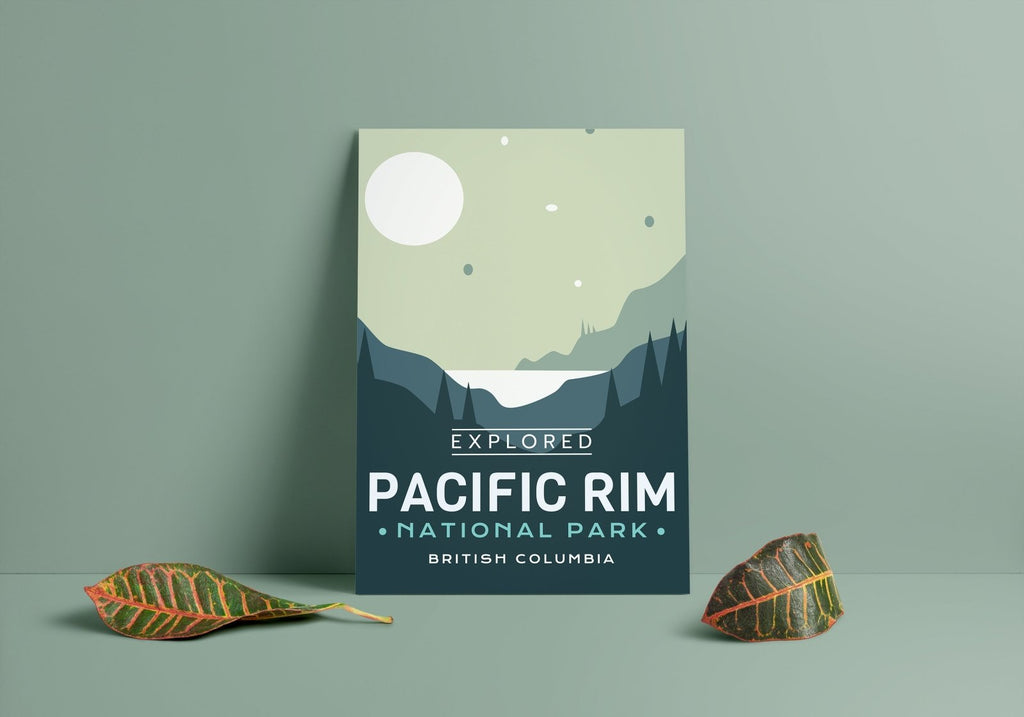 Pacific Rim National Park 'Explored' Poster