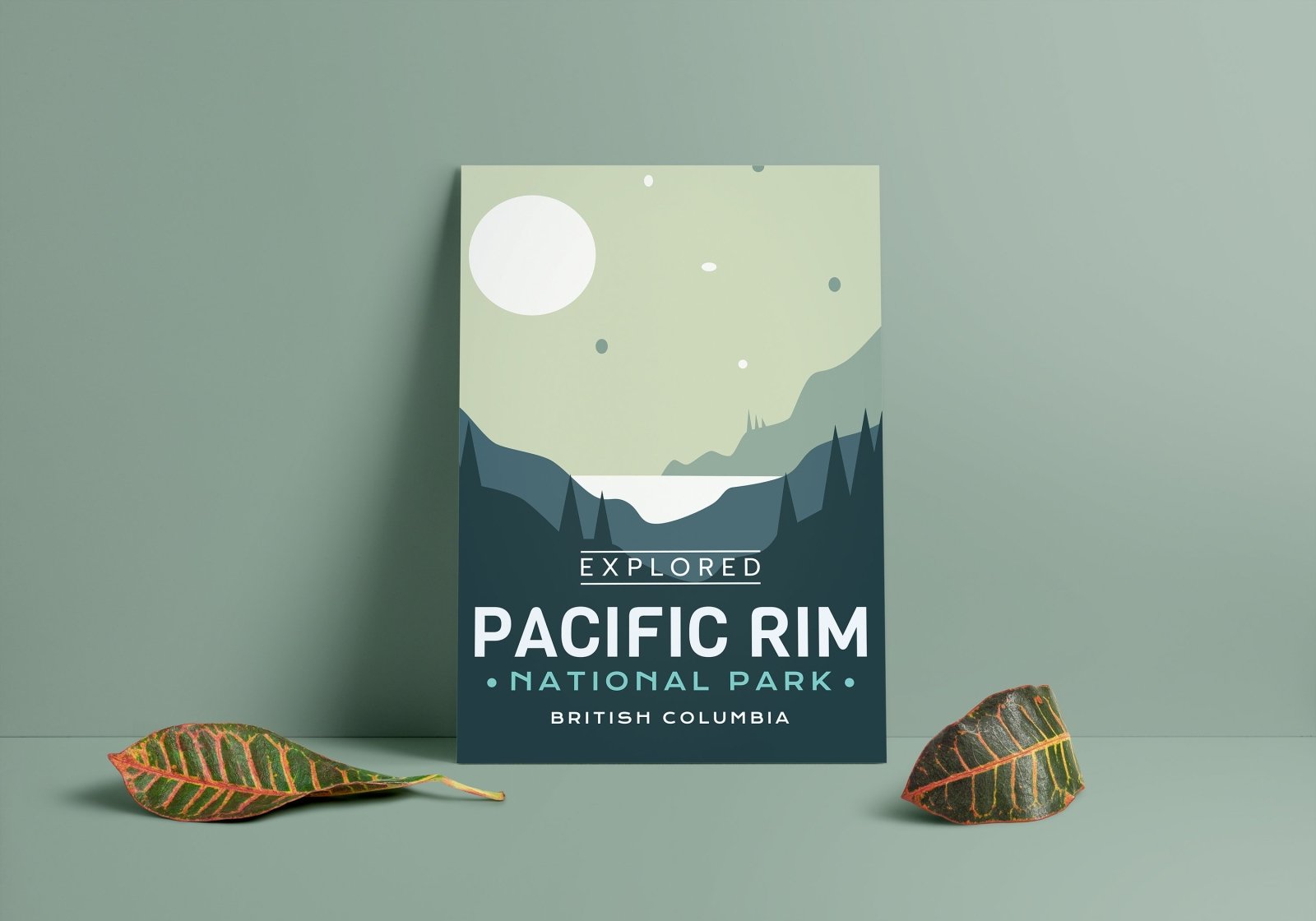 Pacific Rim National Park 'Explored' Poster