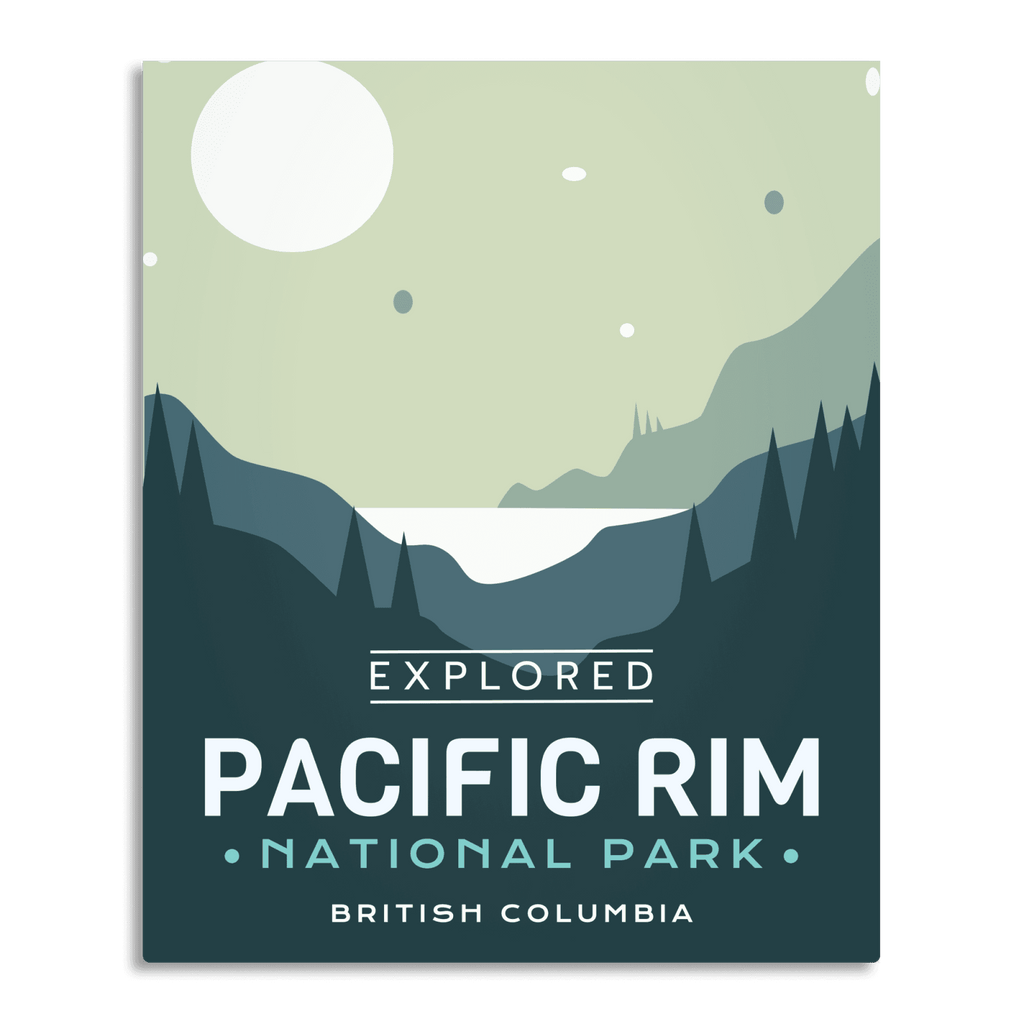 Pacific Rim National Park 'Explored' Poster