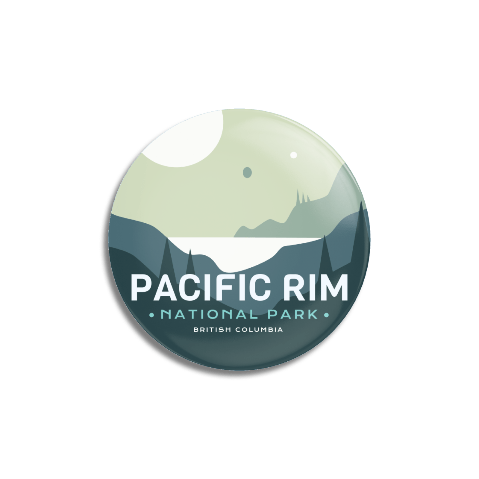 Pacific Rim National Park of Canada Pinback Button