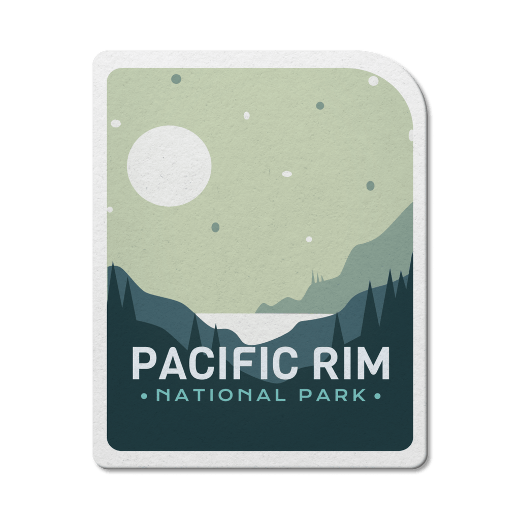 Pacific Rim National Park of Canada Waterproof Vinyl Sticker