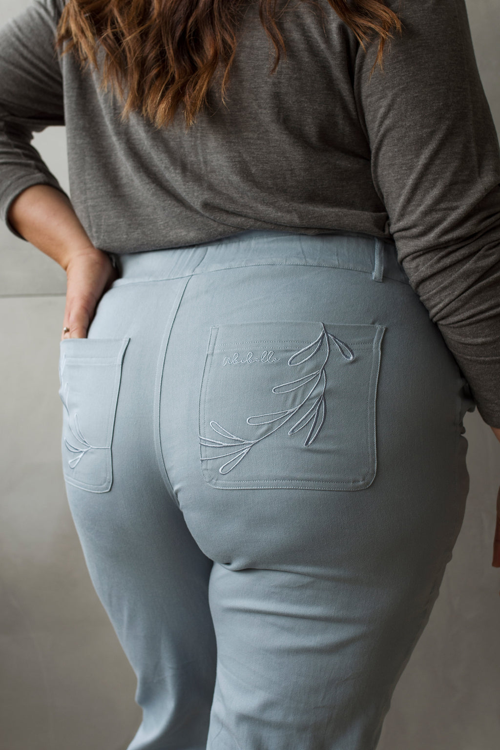 Blue Cargo Pants