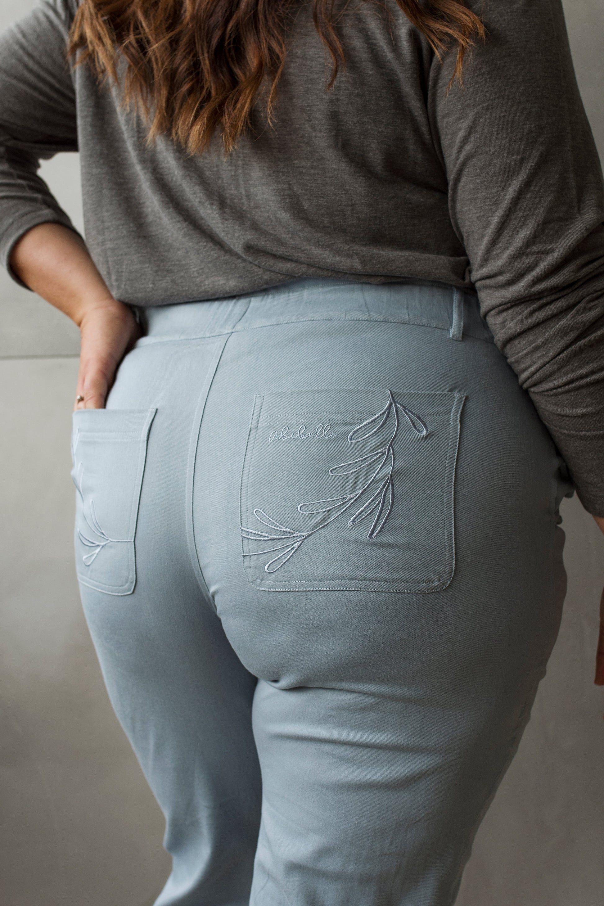 Blue Cargo Pants