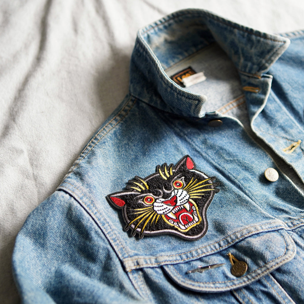 Patch chenille Black Panther