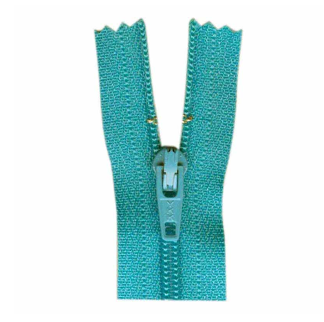 Costumakers All Purpose Zipper - 9 inch, Closed End - Parrot Blue