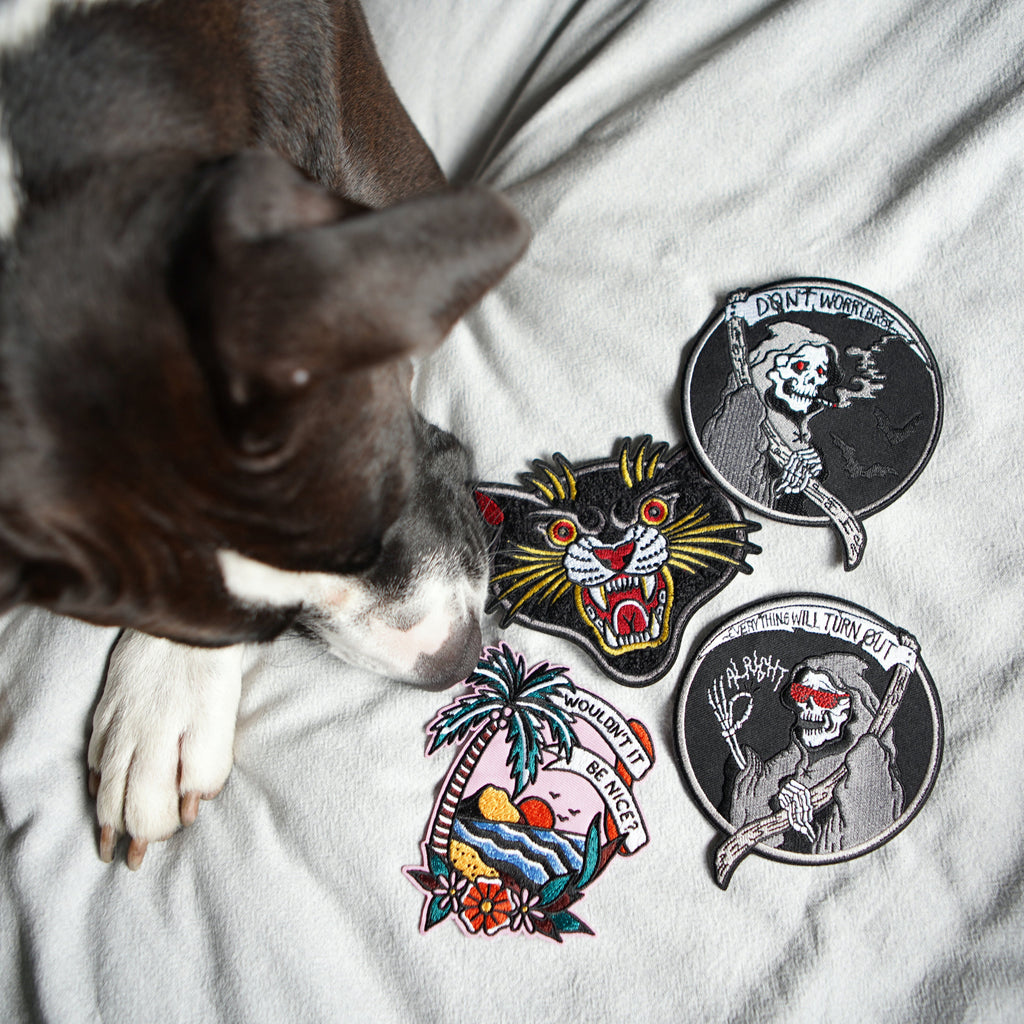 Patch chenille Black Panther