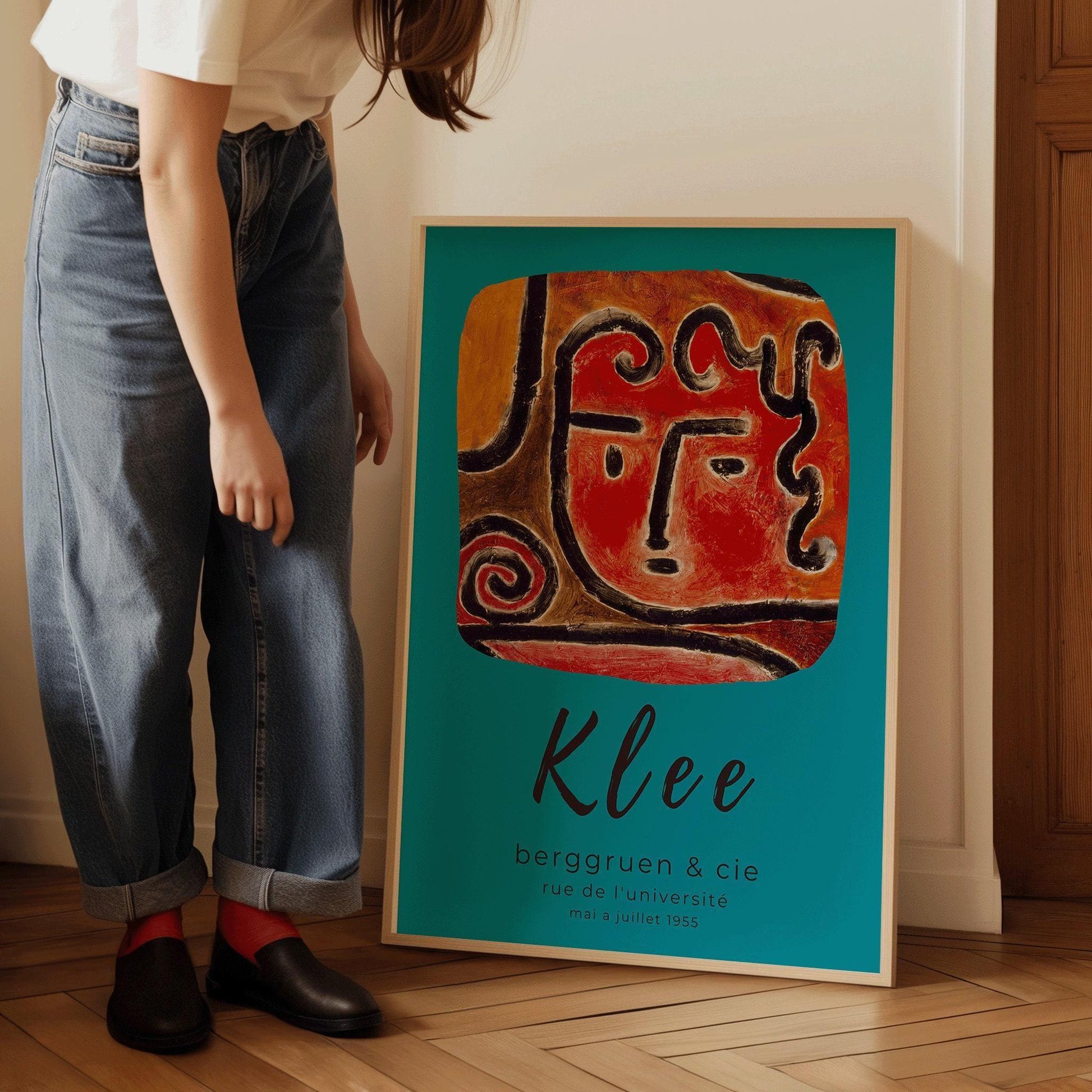 Paul Klee, exposition « Hot Blooded Girl », impression giclée