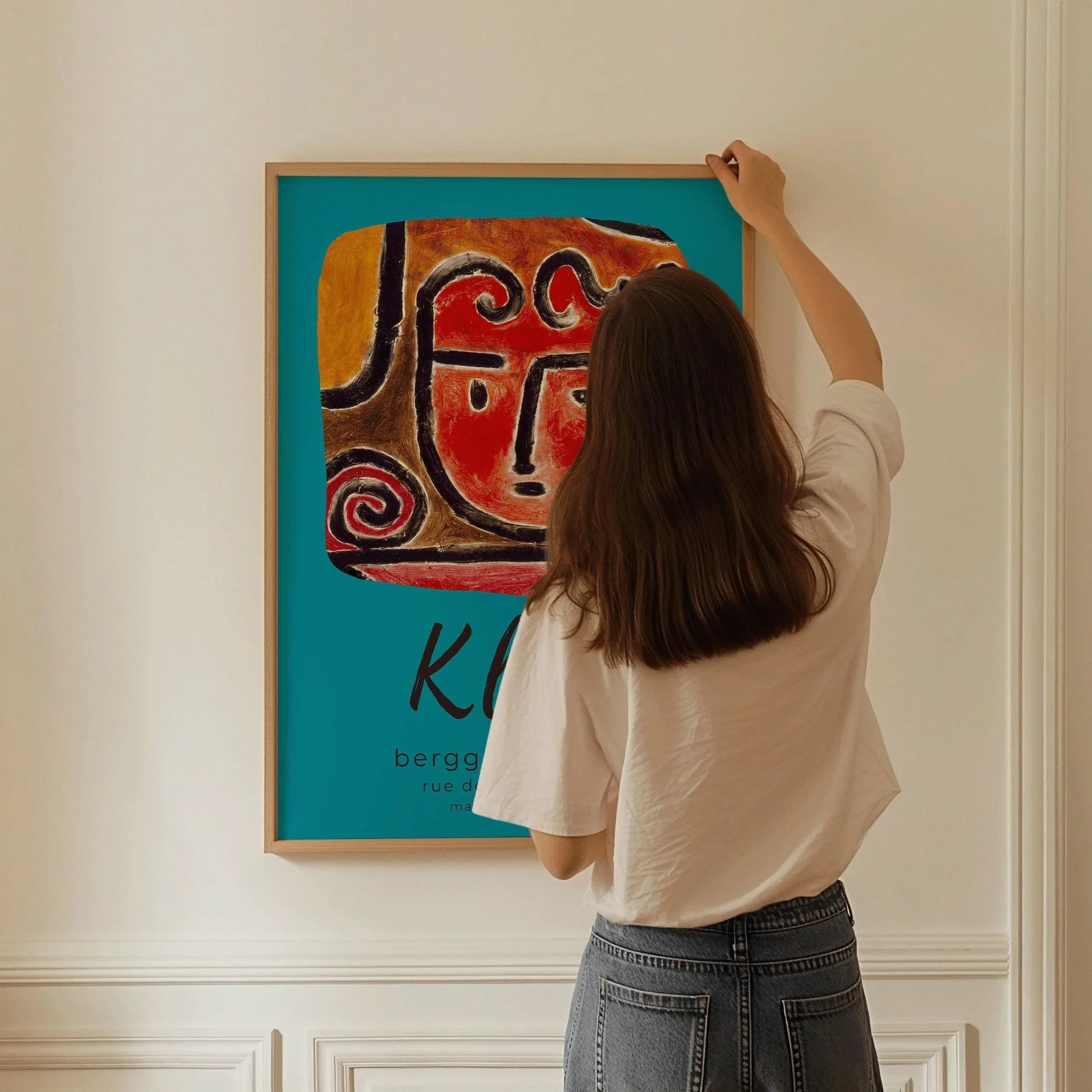 Paul Klee, exposition « Hot Blooded Girl », impression giclée
