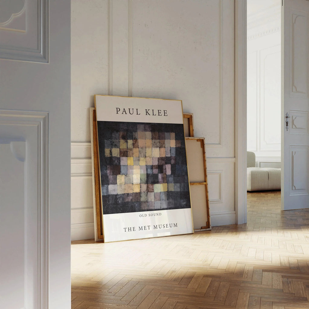Paul Klee - Old Sound | Affiche d'exposition d'art moderne (disponible encadrée ou non encadrée)