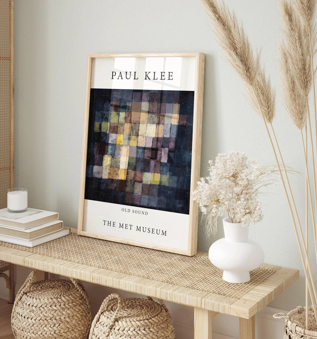 Paul Klee - Old Sound | Affiche d'exposition d'art moderne (disponible encadrée ou non encadrée)