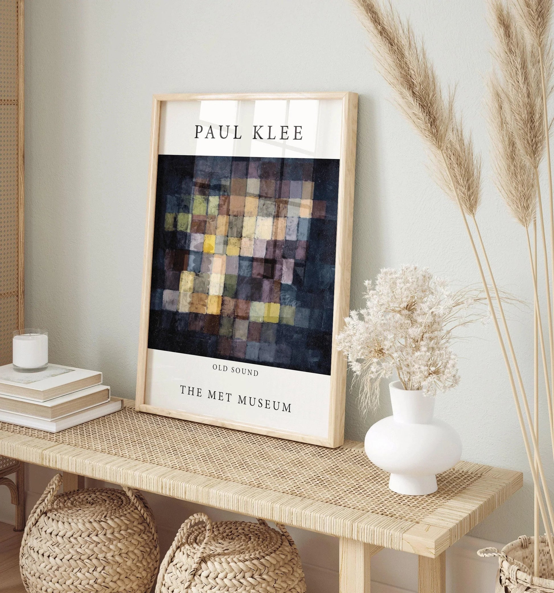 Paul Klee - Old Sound | Affiche d'exposition d'art moderne (disponible encadrée ou non encadrée)