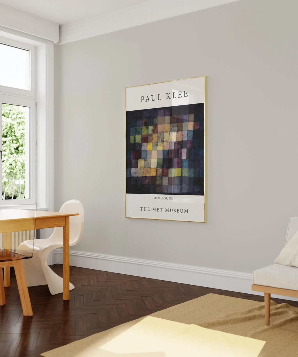 Paul Klee - Old Sound | Affiche d'exposition d'art moderne (disponible encadrée ou non encadrée)