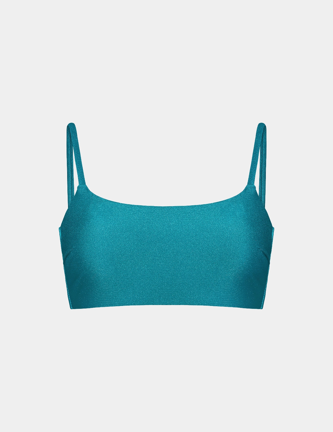 Shimmer Square Neck Bikini Top