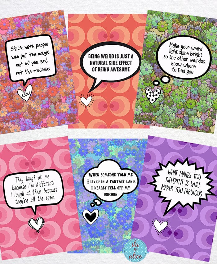 Weird is Good Postcards