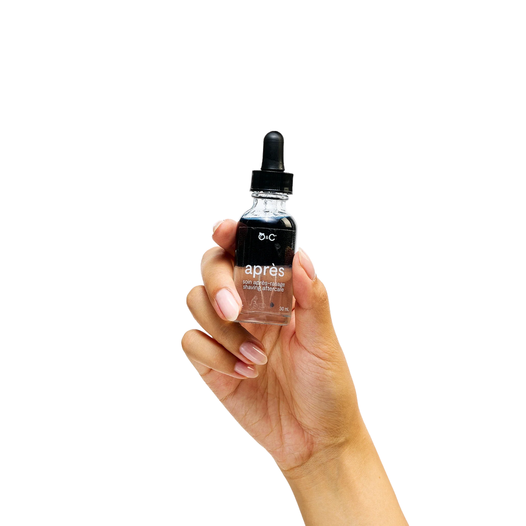 shaving aftercare : après