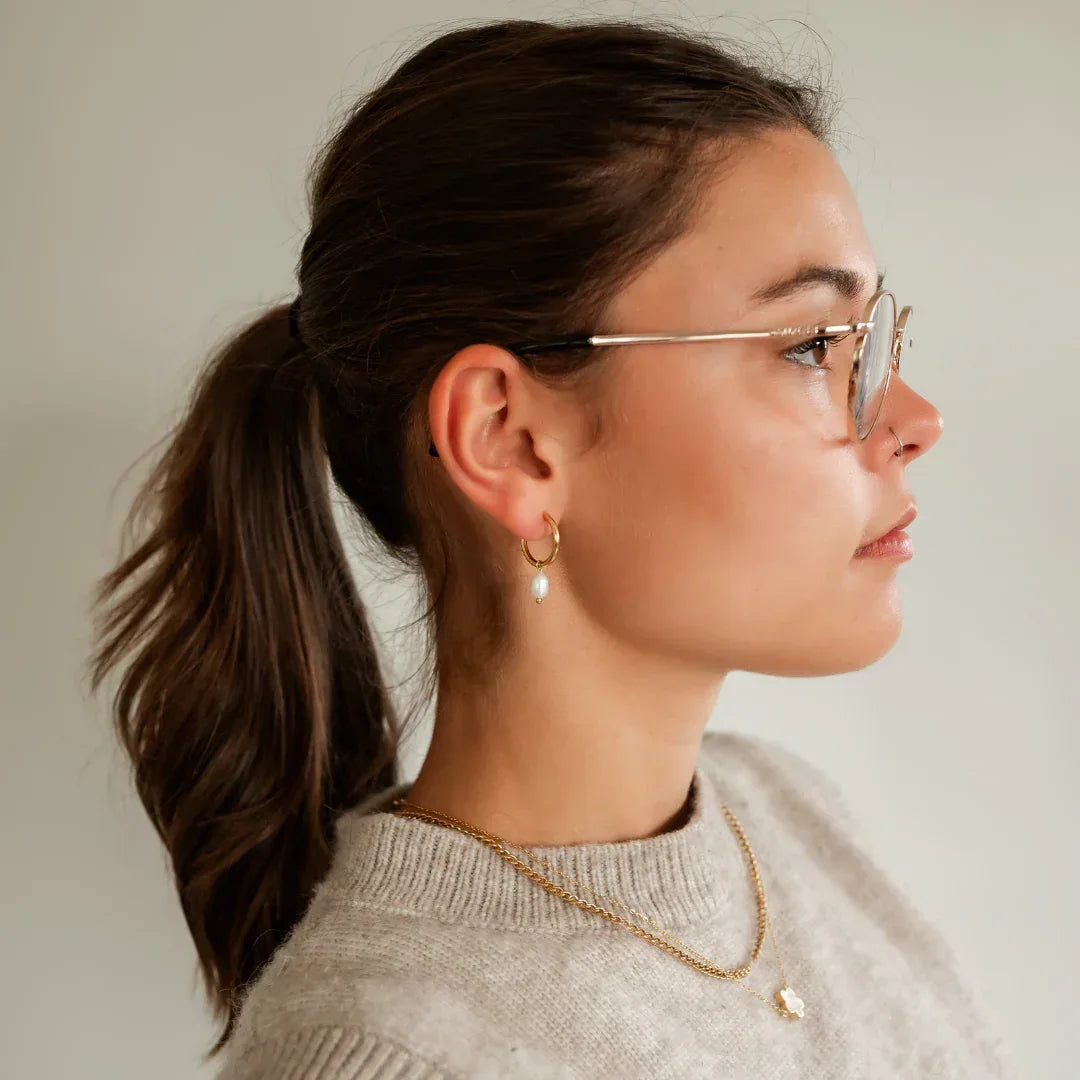 Boucles d'oreilles en perles