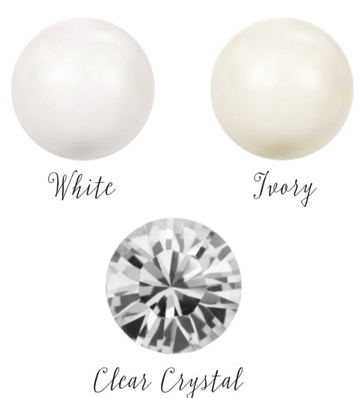 OPHELIA Golden Brass Double Headband Crown with Bows