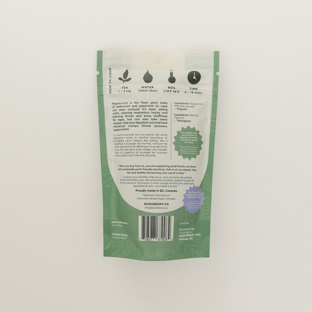 Organic Peppermint Tea