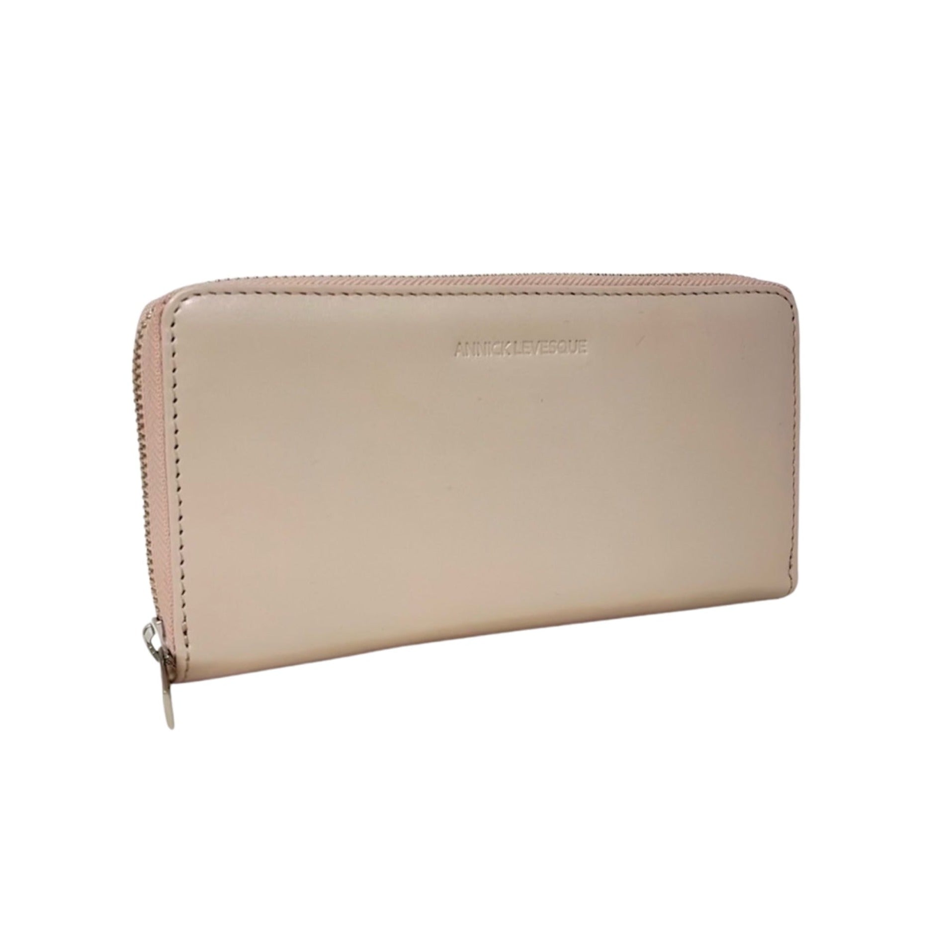 Genuine Leather Wallet Rose Blush, Carla