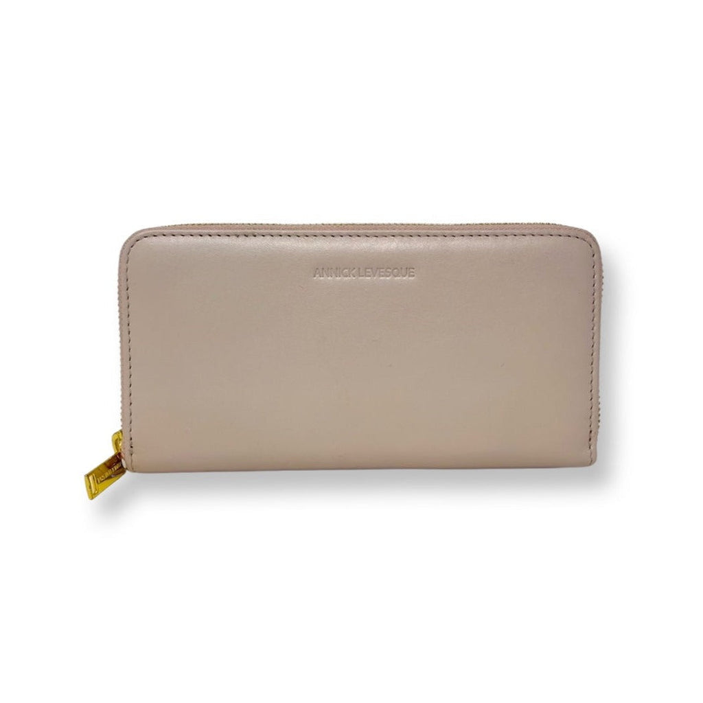 Genuine Leather Wallet Rose Blush, Carla