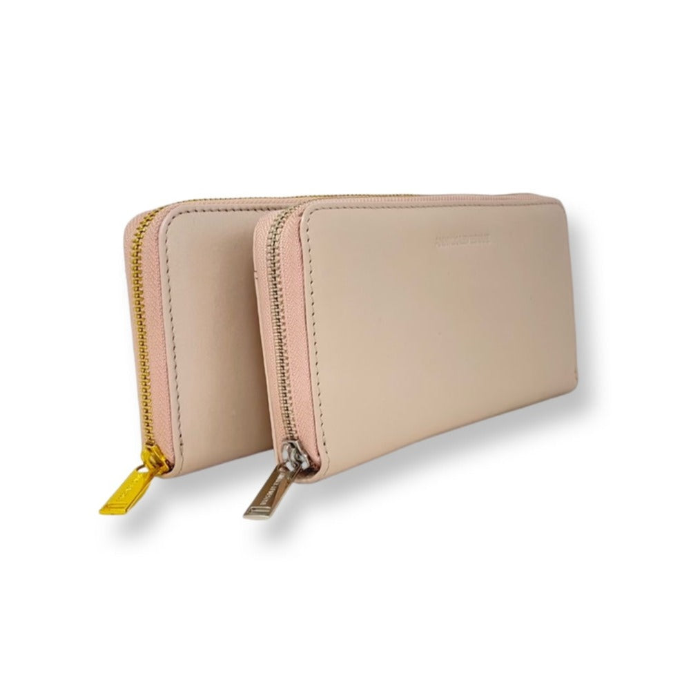 Genuine Leather Wallet Rose Blush, Carla