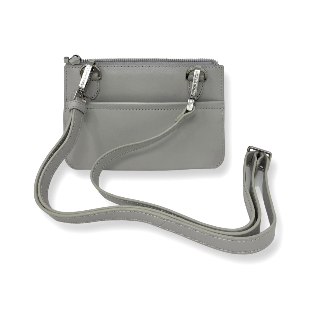 Small Leather Crossbody Bag, Beaded - Brigitte