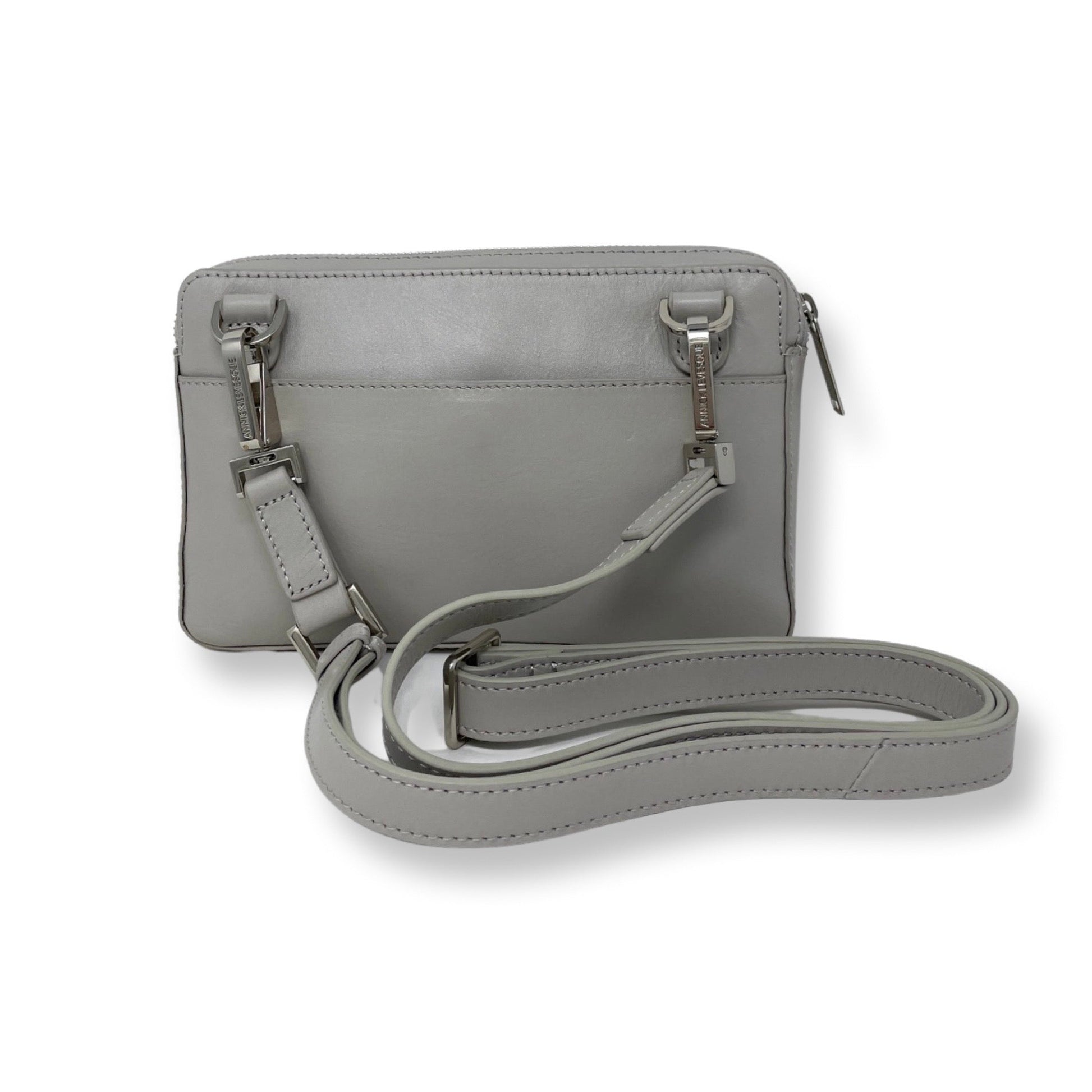 Small Beaded Leather Crossbody Bag - Annie