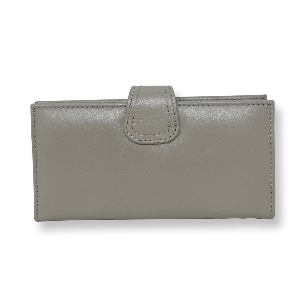 Small Beaded Leather Wallet - Denise