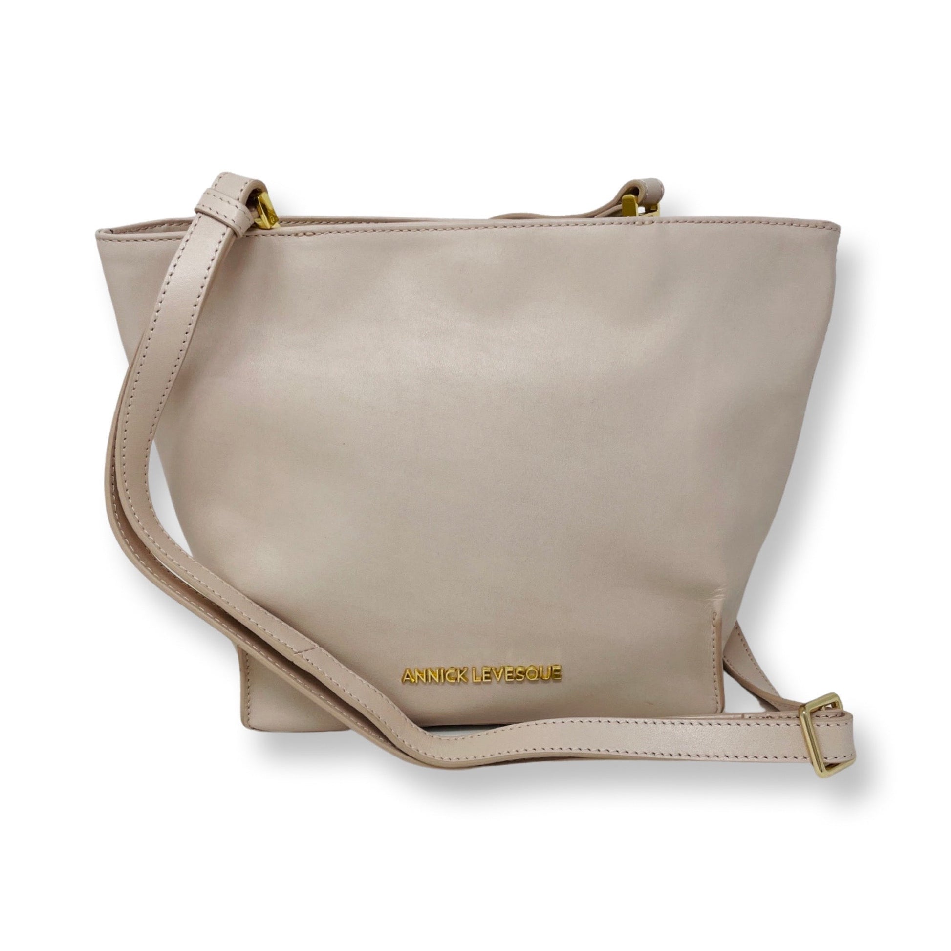 Genuine Leather Powder Pink Bag | Kelly