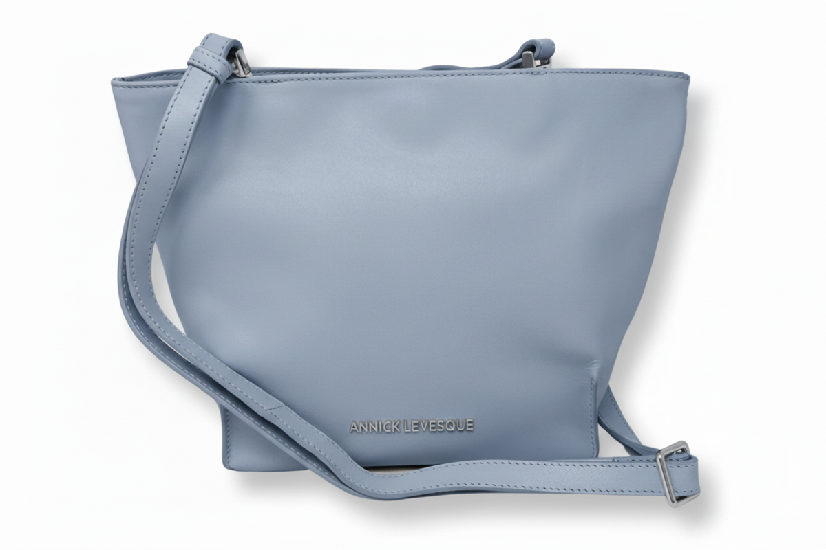 Light Blue Genuine Leather Bag | Kelly