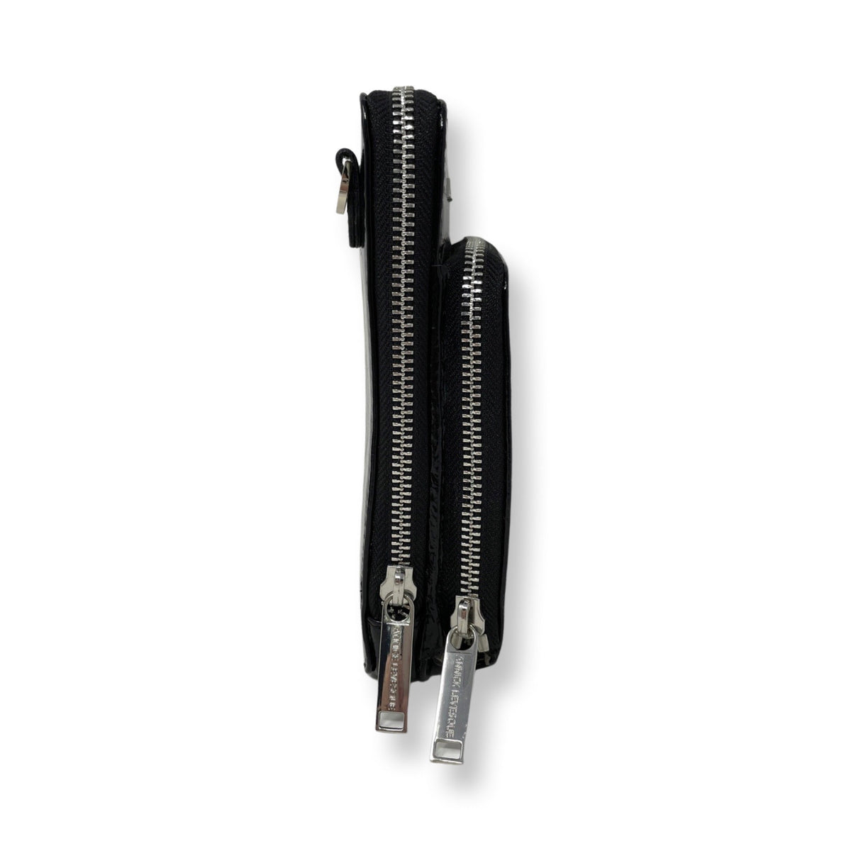 Small Black Patent Leather Crossbody Bag - Marie-Josée