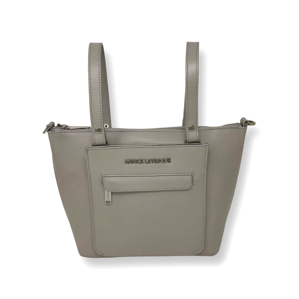 Genuine Leather Beaded Handbag, Lina