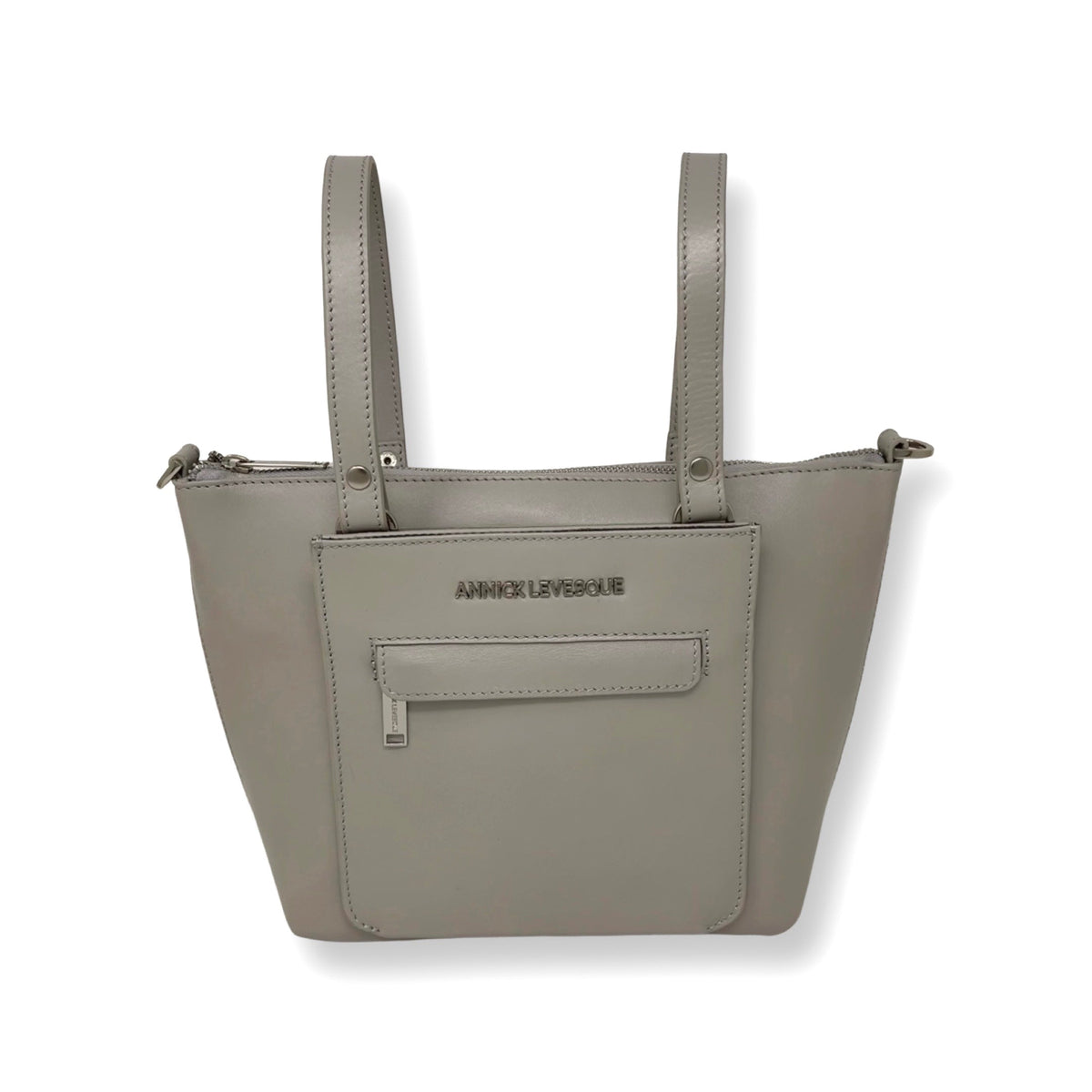 Genuine Leather Beaded Handbag, Lina