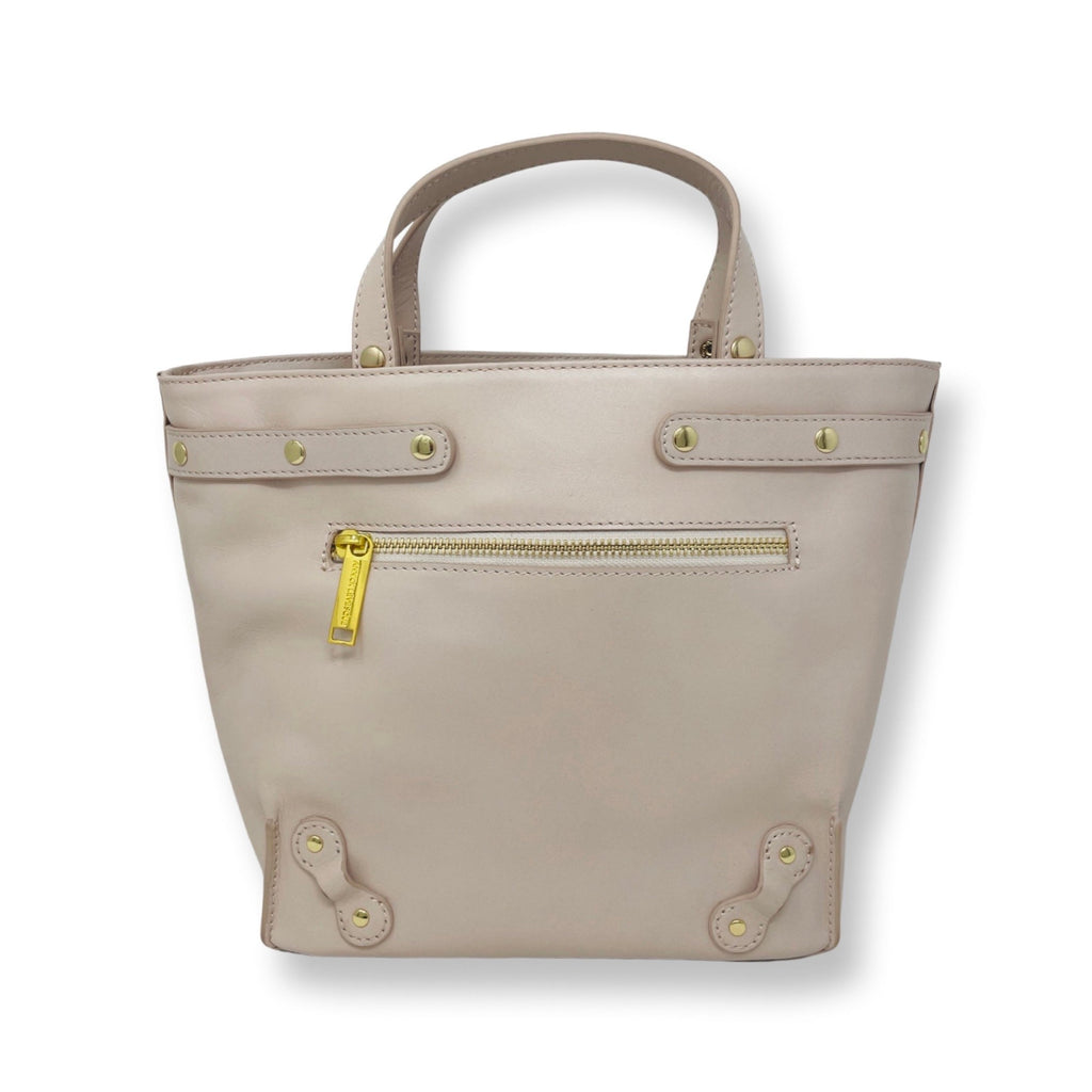 Genuine Leather Powder Pink Bag | Kelly