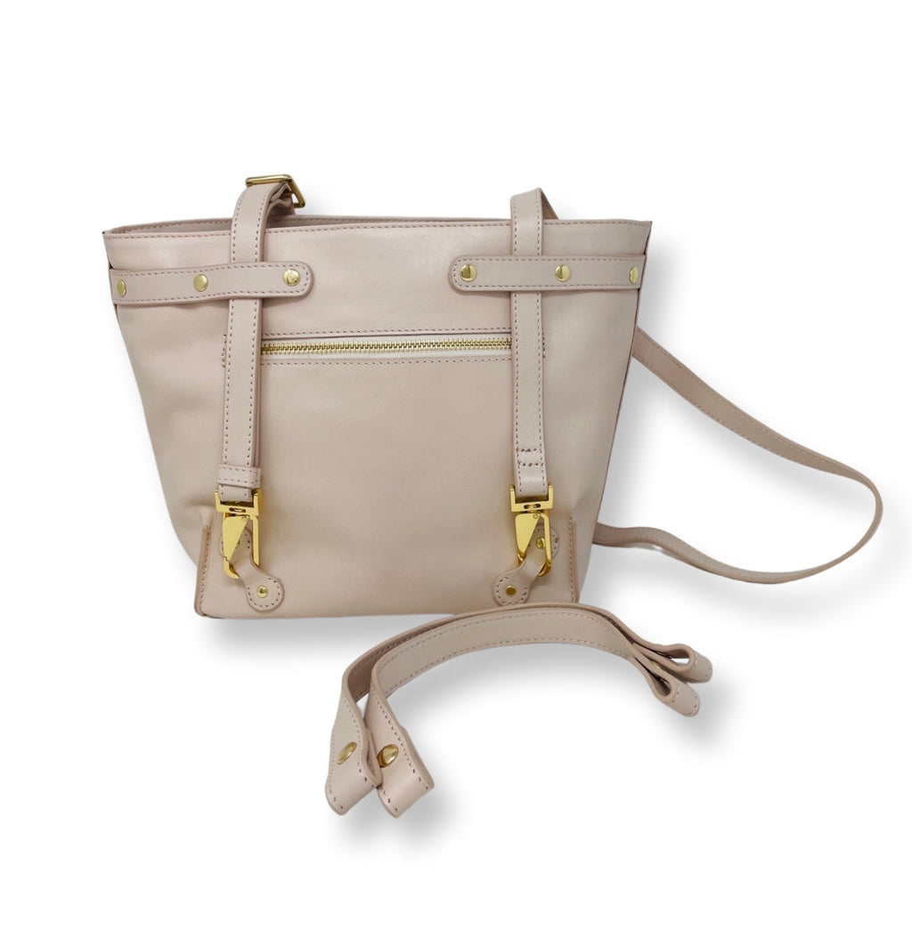 Genuine Leather Powder Pink Bag | Kelly